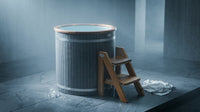 Cold Therapy 1 Person Ice Bath 118 Gallon Cold Plunge 37.5" X 33.25" — Lifestyle
